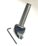MT3 Fly Cutter with 50mm Head | M12 x 1.75 Drawbar | 5/16" Tool Bit | Bluefox Tools | UK STOCK