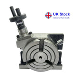 3" Rotary Table Horizontal Vertical 75mm | 360° Graduated 3-Slot Milling Rotary Table | Bluefox Tools | UK STOCK