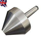 MT5 Revolving Tube Lathe Line Centre Bull Nose – Morse Taper 5 Pipe & Tube Centre 35–148mm UK STOCK