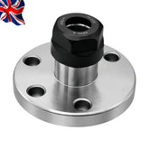 ER16 Collet Adaptor 80mm Rotary Table Mount for Milling Machine & Lathe Vertical Slide UK STOCK