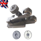 V-Clamp Knurling Tool for Mini Lathe | 5-20mm Capacity | Includes Extra Pair of Knurls | UK STOCK