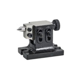 BlueFox Tools HV6 6" (150mm) Horizontal Vertical Rotary Table Kit | Tailstock, Dividing Plate Set & Clamping Kit | MT2, 90:1, 4 Slot