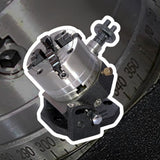 BlueFox Tools 4" (100mm) Tilting Rotary Table with 100mm 4 Jaw Independent Chuck & Backplate | M14×1 | Precision Milling Rotary Table
