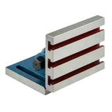 BlueFox Tools 8" x 10" Adjustable Swivel Angle Plate | Tilting Milling Table | Precision Ground Cast Iron Angle Plate | 0°–90°