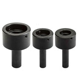 BlueFox Tools Tailstock Floating Round Die Holder Set | 3 Piece Shank Type Die Holder Set | 1/2" & 3/4" Shanks | For Lathe, Milling & Tapping Machines