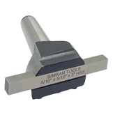 BlueFox Tools MT2 Shank Fly Cutter 38mm Head | M10 x 1.5 Drawbar Thread | Includes 5/16" HSS Tool Bit | Milling Cutter