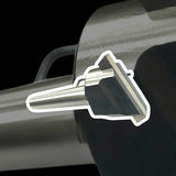 BlueFox Tools MT3 Shank Fly Cutter 50mm Head | M12 x 1.75 Drawbar Thread | Includes 5/16" HSS Tool Bit | Milling Cutter