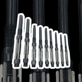 BlueFox Tools 9 Piece Adjustable Hand Reamer Set H4–H12 | 15/32" to 1-3/16" (11.9–30.16mm) Carbon Steel Hand Reamers with Storage Case