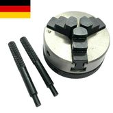 50mm 3 Jaw Self Centering Lathe Chuck M14 x 1 Thread with Reversible Jaws | DE