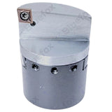 50mm Indexable Boring Head with CCMT09 Carbide Insert | 1-1/2" x 18 TPI Milling Tool | DE