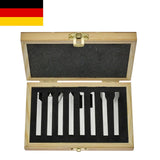 8 Piece HSS Lathe Turning Tool Set 6 x 6 x 63mm M2 Grade | Turning, Boring & Threading Tools | DE