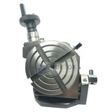 3 Inch (75mm) Tilting Rotary Table 4 Slot | Precision Milling & Metalworking Table | DE