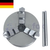 65mm 3 Jaw Self Centering Mini Lathe Chuck M14 x 1 Thread with Reversible Jaws | DE
