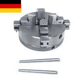 65mm 4 Jaw Self Centering Mini Lathe Chuck M14 x 1 Thread with Reversible Jaws | DE