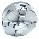 65mm 4 Jaw Self-Centering Mini Lathe Chuck | M14×1 Threaded | Reversible Jaws | Wooden Box