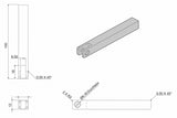 12mm Knurling Tool Holder with 6 Pattern Diamond & Linear Knurling Wheels – 12 x 12 x 100 mm