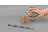 Zentrierhilfe-Set 38mm & 75mm – Präzisionsgeschliffener Rundstab-Mittelpunktsucher aus Stahl