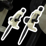 Large Adjustable Trammel Head Set Beam Compass – Pencil Holders & Hardened Scribing Points | Bluefox Tools