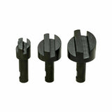 Fly Cutter Holder Set of 3 Pcs with 1/2″ Shank – HSS Square Tool Bits & Wooden Stand