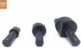 Fly Cutter Holder Set of 3 Pcs with 1/2″ Shank – HSS Square Tool Bits & Wooden Stand