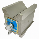 BLUEFOX Precision Magnetic V Block 200 x 150 x 100mm | Single Piece | High Magnetic Force Hardened Steel Vee Block