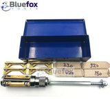 BLUEFOX Engine Cylinder Hone Kit 34–60mm | Adjustable Cylinder Honing Tool with 120, 180, 220 & 320 Grit Honing Stones | Professional Bore Honing Machine