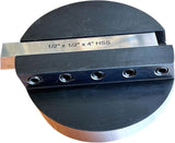 🔧 4" (100mm) Fly Cutter Milling Head with 3/4" Shank & 1/2" Square Tool Bit