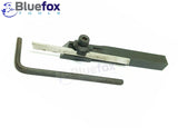 🔧 6mm Mini Lathe Parting Tool Holder with M2 HSS Blade – Unimat Cut-Off Tool