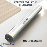 🔧 BLUEFOX TOOLS 40mm × 400mm Lathe Alignment Test Bar – EN31 Hardened & Ground Parallel Shank Mandrel