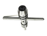 🔧 BLUEFOX TOOLS Piloted Spindle Tap Wrench 1/16"–1/4" (1.5–6.35mm) – EN31 Hardened & Ground Jaws