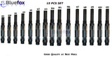 ð§ BLUEFOX TOOLS 15-Piece Adjustable Hand Reamer Set HVâH11, 1/4"â1-1/16" â Carbon Steel Precision Hole Reamers