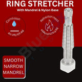 💍 BLUEFOX TOOLS Rathburn Ring Stretcher – 7-Step Steel Collet Ring Enlarger for US Ring Sizes 8–16