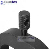 BLUEFOX Precision Engineers V-Block & Clamp Set 90° | Hardened Steel Matched Pair with Wooden Case | 1-5/8" x 1-1/4" x 1-1/4"