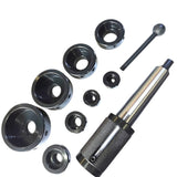 MT5 Sliding Tailstock Die Holder Set (16–65mm) | Metric Lathe Threading Tool for Button Dies