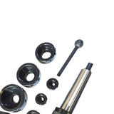 MT5 Sliding Tailstock Die Holder Set (16–65mm) | Metric Lathe Threading Tool for Button Dies