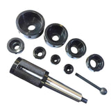 Sliding Tailstock Die Holder Tool MT4 | 16–65mm Metric Button Die Holder Set for Lathe Threading
