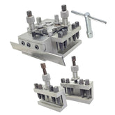 T63 Quick Change Tool Post Set – 5 Pcs | 24mm Capacity | For Colchester Bantam, Harrison & 5–6" Lathes