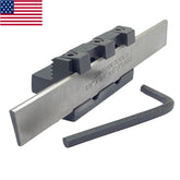 Lathe Adjustable Parting Cut Off Tool Holder 10mm Shank with 3/4" HSS Blade | Heavy Duty Precision Parting Tool