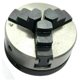 50mm 3 Jaw Mini Lathe Chuck Self Centering | M14×1 Threaded Reversible Jaw Chuck | Precision Tool Steel Jaws