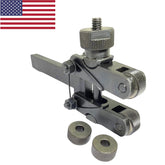 Industrial Knurling Tool with 4 Wheels – Wheel Type Clamp Knurling Tool for Engineering Lathes