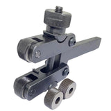 Industrial Knurling Tool with 4 Wheels – Wheel Type Clamp Knurling Tool for Engineering Lathes