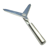 Round Bar Centre Finder Tool – 3/8″ Shank Precision Center Locator (Bluefox)