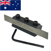 T-Type Parting Tool Holder 10mm Shank with 1/2" HSS Parting Blade | Lathe Cut-Off Tool Holder