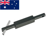 Double Ended Boring Bar 3/16" HSS Tool Bit Included – 7/16" Diameter for Metal Lathe Boring Operations