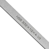 M2 HSS Abstechmesser 3/32" x 1/2" x 4-1/2" – Drehbank Abstechplatte mit Spanbrecher