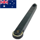 Double End Straight Linear Knurling Tool Holder – 1/2" x 1/2" x 5" Shank | Medium & Fine Knurls Included