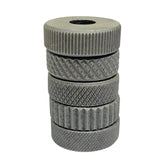 12mm Knurling Tool Holder with 6 Pattern Diamond & Linear Knurling Wheels – 12 x 12 x 100 mm