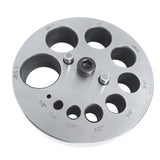 10pc Disc Cutter Set 3-31mm Round Punches for Sheet Metal | High Carbon Steel Circular Disc Cutting Tool
