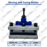 40-Position Multifix Quick Change Turning Tool Holder AD2090 (A1) | Square Tool Holder | Bluefox Tools