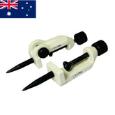 Trammel Point Beam Compass Set – Adjustable Trammel Heads with Pencil Holder & Steel Scriber | Bluefox Tools